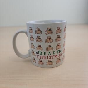 Russ 'Beary Christmas' Mug | Cute 80s Kidcore Authentic Vintage Collectible